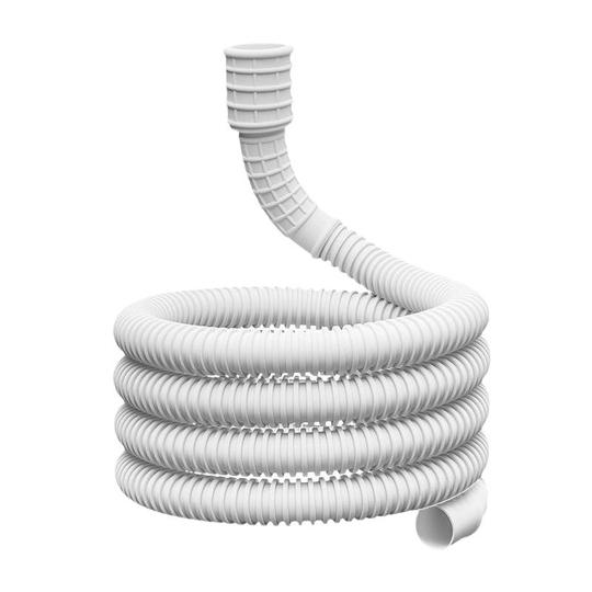 Uittrekbare Afvoerslang - 1,2 Tot 4m - 19x22mm - Voor Wasmachine En Vaatwasser 8720618848789