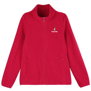 Woodpecker pill coat Ms. Spring and Autumn 2024 new velvet jacket thick middle -aged mother jacket warm jacket