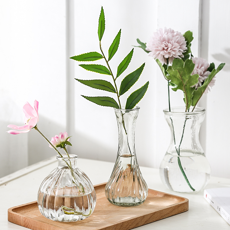 水培创意玻璃花瓶水仙花植物水培容器插花瓶绿萝透明花盆风信子瓶