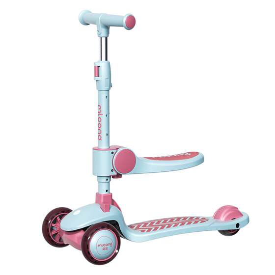 Manlong children's scooter 1 to 3 years old 6 years old two-in-one can sit and ride baby walker artifact