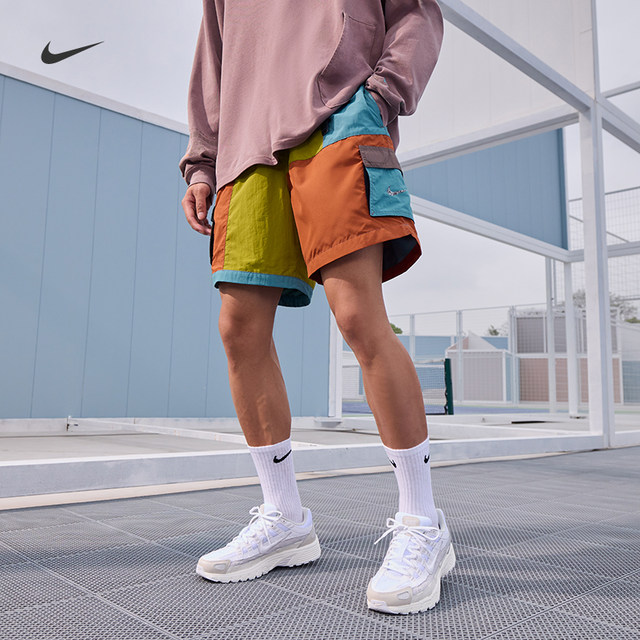 Nike Nike ຢ່າງເປັນທາງການຂອງຜູ້ຊາຍຫາດຊາຍສັ້ນ summer ຊຸດລອຍນ້ໍາຊຸດລອຍນ້ໍາກິລາກິລາ splicing FZ7373