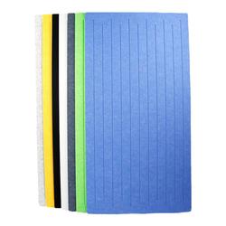 Self-adhesive 3d Striped Fiber Sound-absorbing Panel Indoor Noise Reduction Sound Insulation Cotton Kindergarten Soft Bag Wall Stickers Felt Sound Attenuation Material