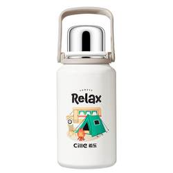 Xile thermos cup large-capacity water cup for men and women ceramic liner tea cup student portable outdoor sports kettle