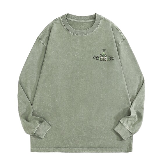 
Men's inner tops, bottoming shirts, long-sleeved T-shirts for men, 2026 new style pure cotton trendy brand round neck sweatshirts for men, spring wear