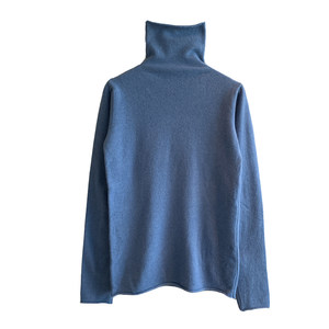 Duplex collar sweater for women loose turtlenecks in autumn and winter wear 2025 new fashionable style inner wear red base sweater trendy
