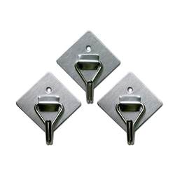 Nail-free punching dual-purpose stainless steel hook
