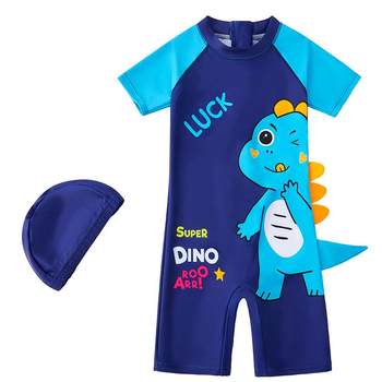 Zhuohao Zizi Boys Swimsuit and Cute Dinosaur
