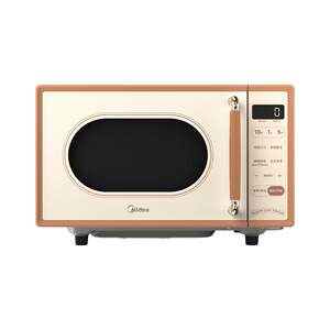 
Midea Small Flavor Microwave Oven Home Small Retro Micro-Baking All-in-One Steaming Oven Official Authentic C1G2