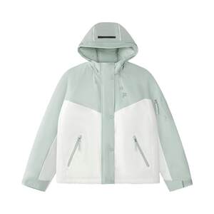
FILA FUSION Fila trendy brand cotton jacket for women 2026 spring new fashion loose warm color matching jacket