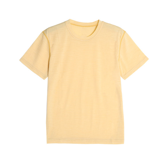 
Tencel Merino wool quick-drying clothing women's outdoor short-sleeved T-shirt summer lightweight Merino hiking sports top
