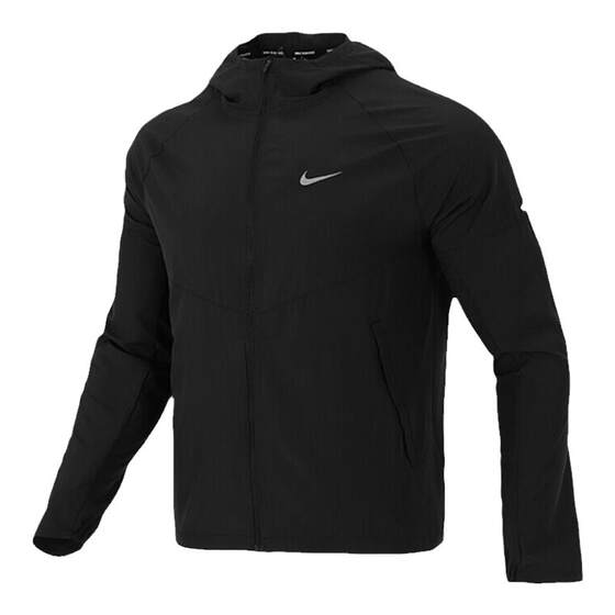 
Nike 2024 Summer Miler Men's Water Repellent Running Loose Hooded Sports Jacket DD4747-010