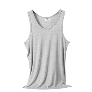 Men's vest modal cotton plus fat plus size thin suspender hurdle sports lingerie slim base sweatshirt in summer
