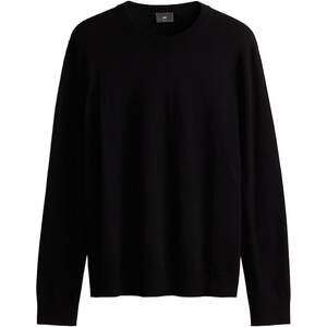 
HM men's and women's knitted sweaters spring long-sleeved couples wear round neck long-sleeved inner base layer pullover 1232260