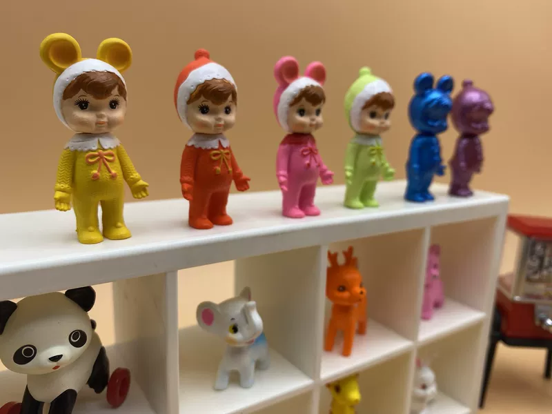 Оригинальная KenelePhant Showa кукла ретро ностальтийные игрушки маленькая подстанция гача место