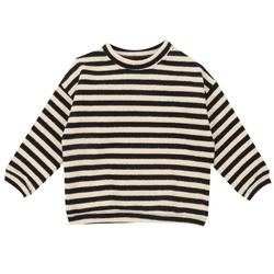 Lelejove Nordic Style Autumn Infant Sweatshirt Baby Striped Cotton Pullover Sweatshirt Children's Home Suit