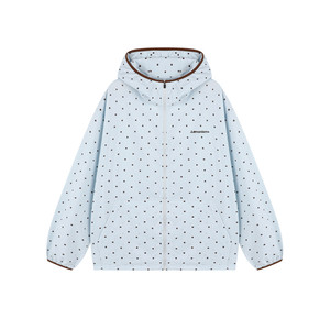 
lemanism American trendy brand polka dot sun protection clothing men's summer new couple sun protection clothing light coat jacket women's style