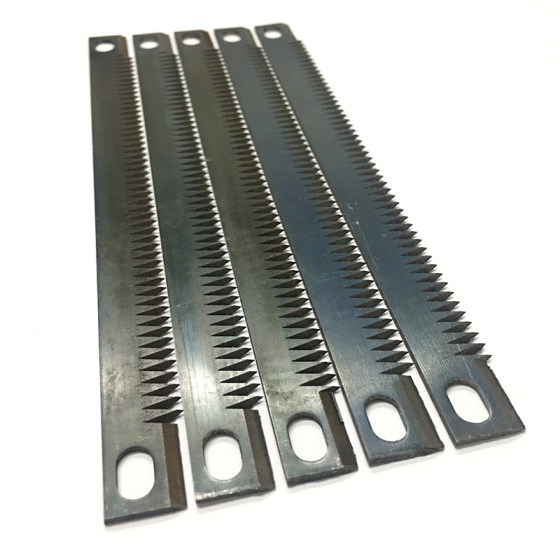 
Automatic vertical packaging machine, tea machine accessories, cutter, straight-shaped toothed blade, horizontal sealing cutter, wavy serrated knife