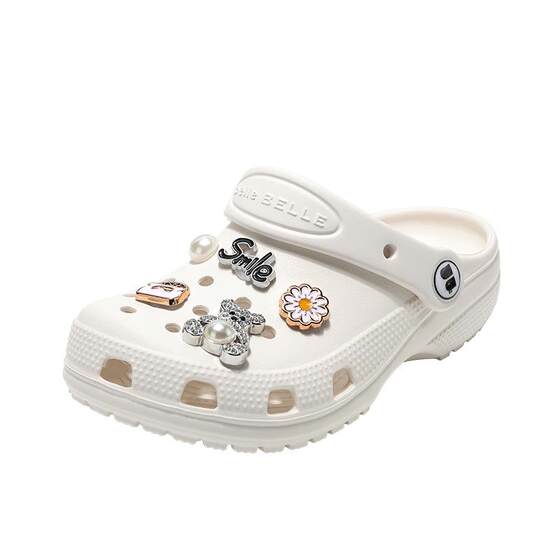 
Belle Children's Shoes Children's Crocs 2026 Summer New Girls Sandals Little Girls Beach Shoes Baby Sandals and Slippers