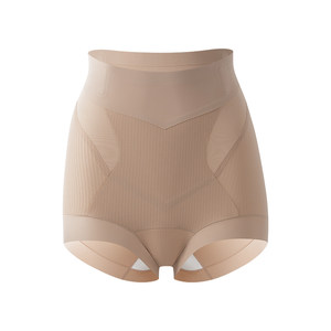 
Curvilinear high-waisted belly-controlling boxer briefs for women, double-layered belly-controlling butt-lifting body-shaping pants for women, postpartum thin, traceless underwear for women