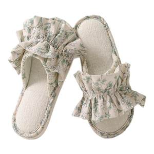 
Ailute slippers for women's home indoor soft sole silent home 2025 new four-season fabric anti-slip high-end sense