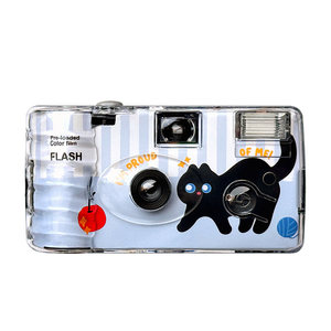 Japanese illustration Kodak Fuji disposable film camera color film foolproof machine student couple birthday gift