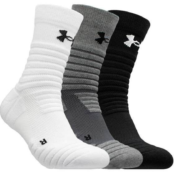 
UA Under Armor sports socks mid-tube high-top badminton running cotton thickened towel bottom men's professional basketball socks summer