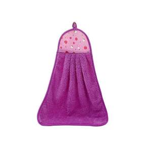 Coral velvet rag, bathroom hand towel, kitchen hand towel, hanging rag, strong absorbency and no lint