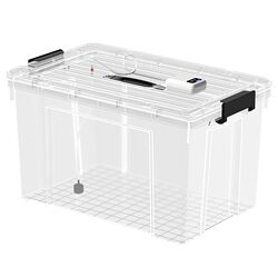 Outdoor oxygenated fishing box live fish box