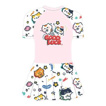 Zhuke new girls' skirt sun protection swimsuit
