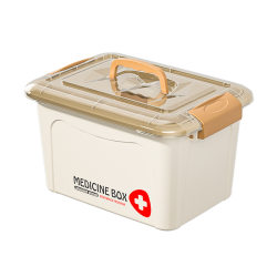 Household medicine box large capacity medicine storage box first aid