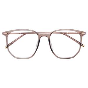 
Cold tea pigmented glasses for myopia can be matched with degrees for women, anti-blue light, anti-radiation, anti-fog eye frame, frame to show small face