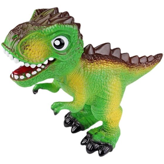 
Large soft rubber dinosaur toy Tyrannosaurus rex model simulation can call the dinosaur animal children boys birthday gift