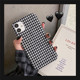 Houndstooth Huawei mate40/50pro ກໍລະນີໂທລະສັບມືຖື p50pro goddess P40pro plush nova8/9 women's nova7/SE/6/5 new mate30 autumn and winter glory 50 internet celebrity soft shell