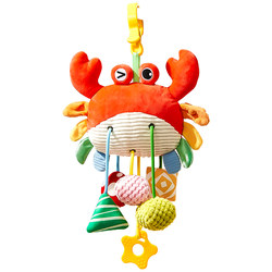 Stroller pendant toys for babies over 0 to 6 months old 12-year-old baby sucks car to comfort infants and toddlers