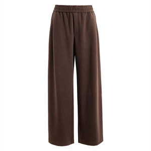 
Sea Highway Acetate Micro Wool Sweatpants Men's Autumn and Winter Lazy Drape Loose Straight Commuting Casual Pants