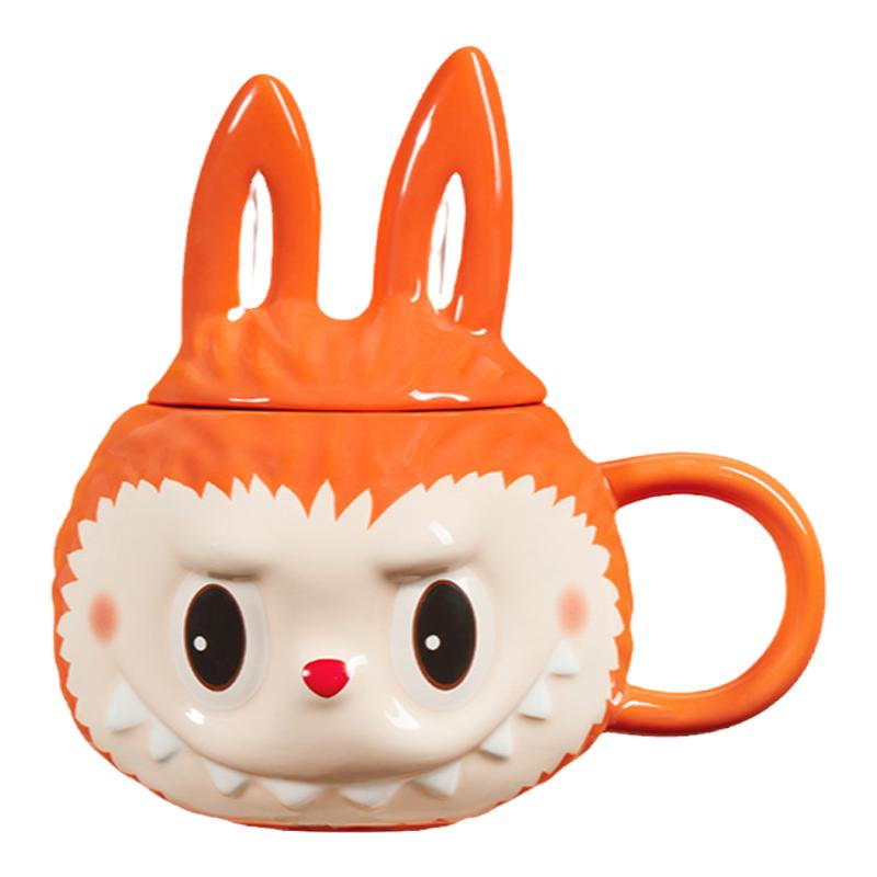 Pop Mart Labubu Originals オレンジマグ - かわいいウォーター