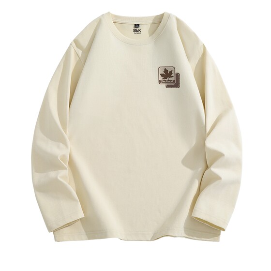 
Baleno S/K series pure cotton long-sleeved T-shirt men's winter round neck bottoming shirt men's loose inner shirt LF