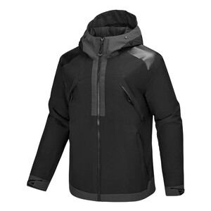 
Skechers Skechers autumn and winter men's new comfortable and warm cotton woven pleated cotton jacket P125M004