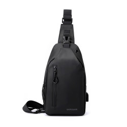 Nylon multifunctional chest bag casual shoulder crossbody bag