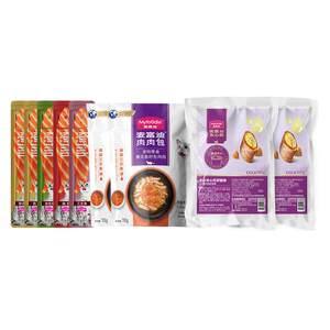 
Myfoodie cat wet food meat buns kiss fish cat strips sandwich cat food pet snacks trial gift pack