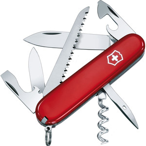 Original authentic Victoria Swiss Army Knife 91mm Red Camper 1.3613 Genuine Multifunctional Folding Knife