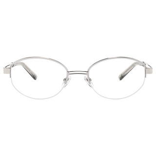 Fakeme oval frame sunglasses/metal half frame optical glasses gossip/backbone