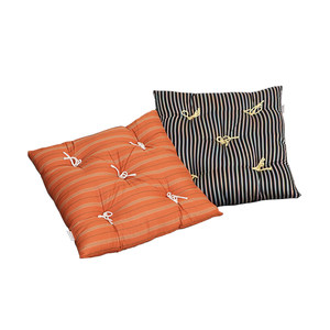 
Bow strap striped cushion ins style carpet cushion on floor tatami cafe leather sofa chair cushion P cushion