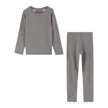 Boys' fleece thickened cotton thermal underwear
