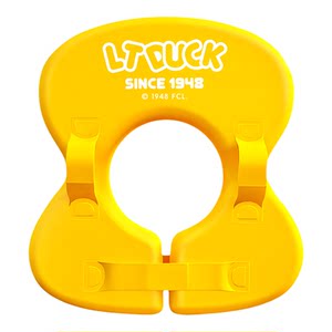Yellow Duck 3 Months -3 Years Old Baby Underarm Swimming Hoop Neck Hoop Non Inflatable Anti rollover Children's Lying Hoop
