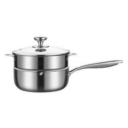 Uncoated German milk pot 316 extra thick 182.5L