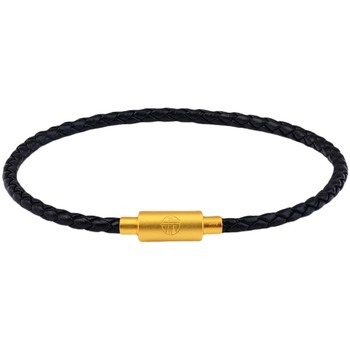 Old Temple Gold and Black wild hand rope fine version push pull buckle
