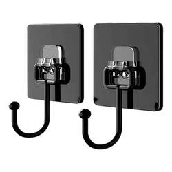 Stainless steel enlarged hook, self-adhesive, super strong, no punching, multifunctional kitchen adhesive hook, no nails, no trace