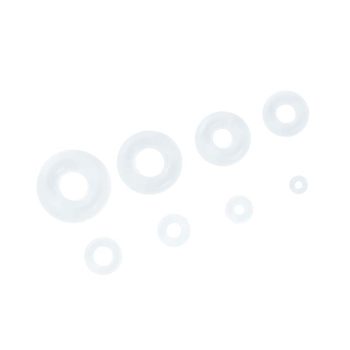 Soft silicone septum crystal gold septum accessories transparent