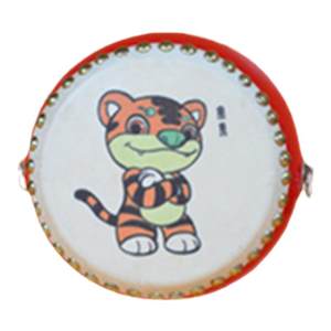 
Children's toy drums, small drums, cowhides, drums, percussion instruments, zodiac drums, drums, gongs, kids, kids, sheepskins